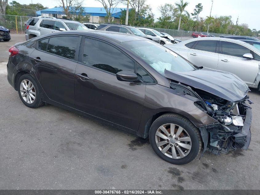 2017 KIA FORTE LX