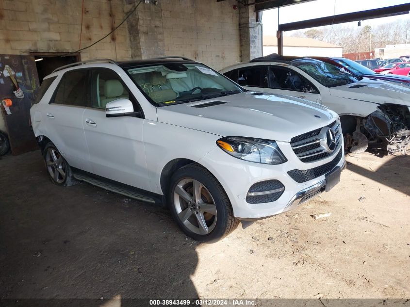 2017 MERCEDES-BENZ GLE 350 4MATIC