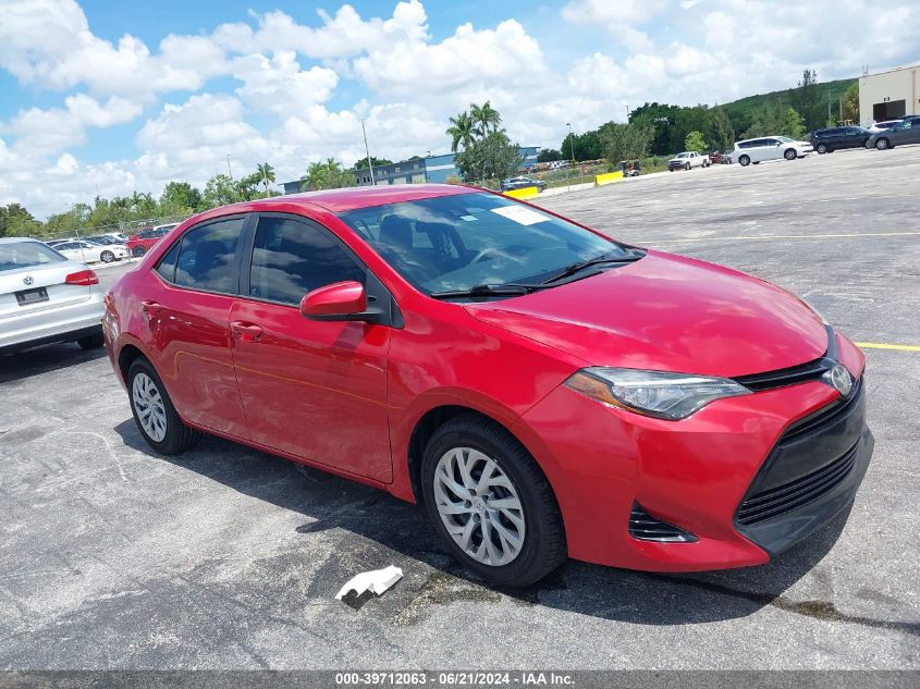 2017 TOYOTA COROLLA LE