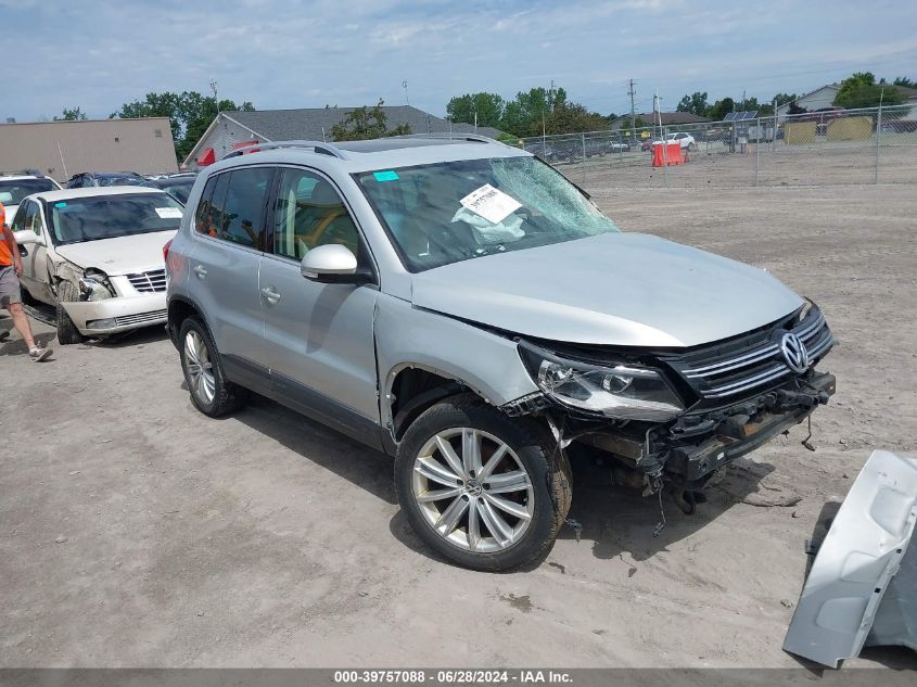 2012 VOLKSWAGEN TIGUAN S/SE/SEL