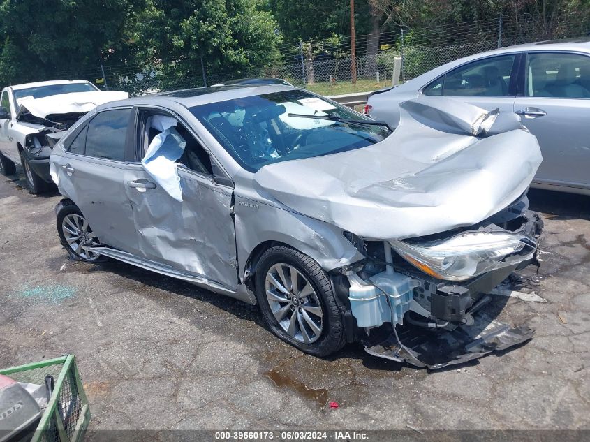 2016 TOYOTA CAMRY HYBRID XLE