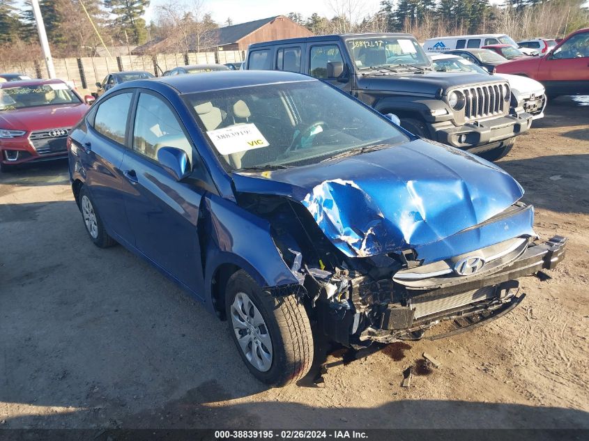 2016 HYUNDAI ACCENT SE