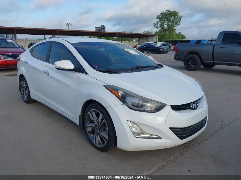 2016 HYUNDAI ELANTRA LIMITED