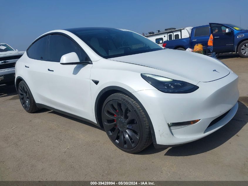 2022 TESLA MODEL Y PERFORMANCE DUAL MOTOR ALL-WHEEL DRIVE