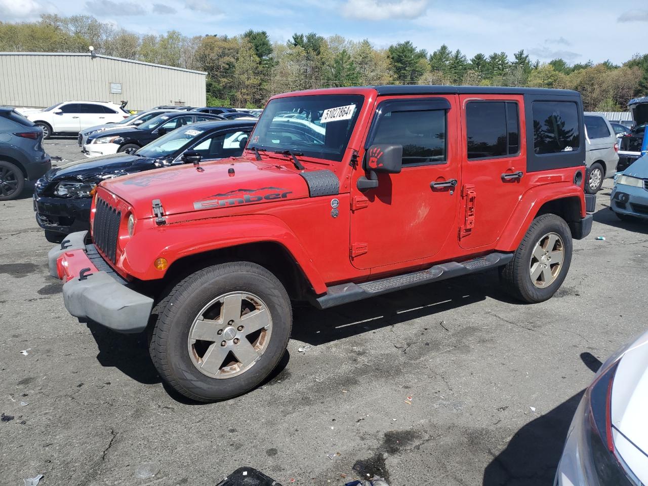 2012 JEEP WRANGLER UNLIMITED SAHARA