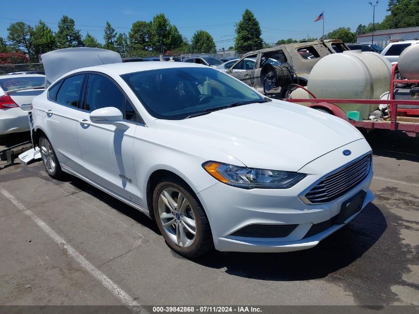 2018 FORD FUSION HYBRID SE