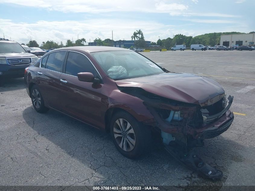 2015 HONDA ACCORD LX