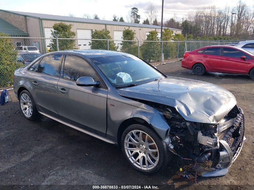 2012 AUDI A4 2.0T PREMIUM