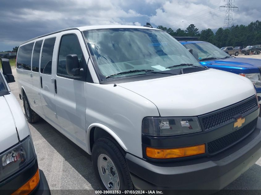 2024 CHEVROLET EXPRESS PASSENGER RWD 3500 EXTENDED WHEELBASE LS