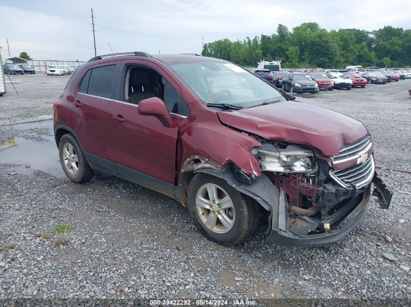 2016 CHEVROLET TRAX LT