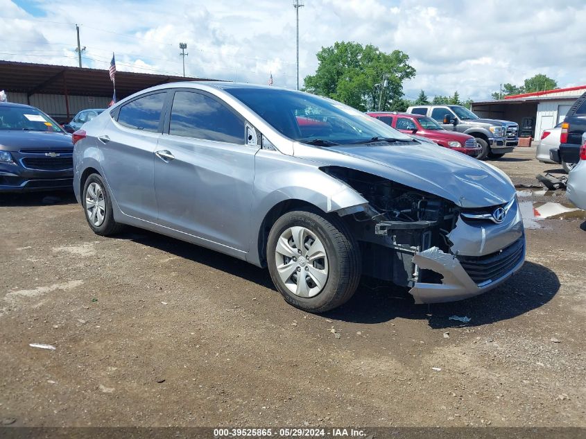 2016 HYUNDAI ELANTRA SE