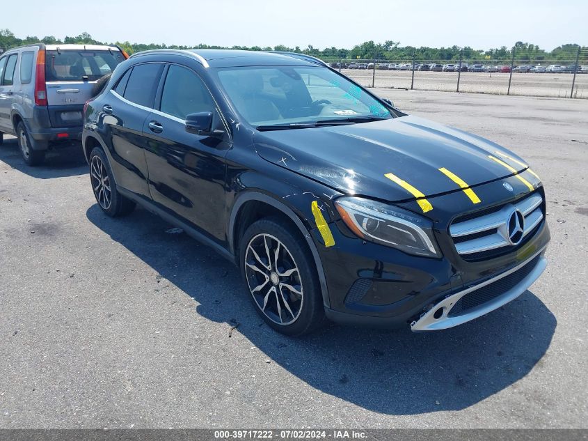 2016 MERCEDES-BENZ GLA 250