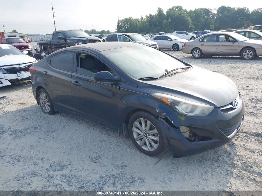 2015 HYUNDAI ELANTRA SE/SPORT/LIMITED