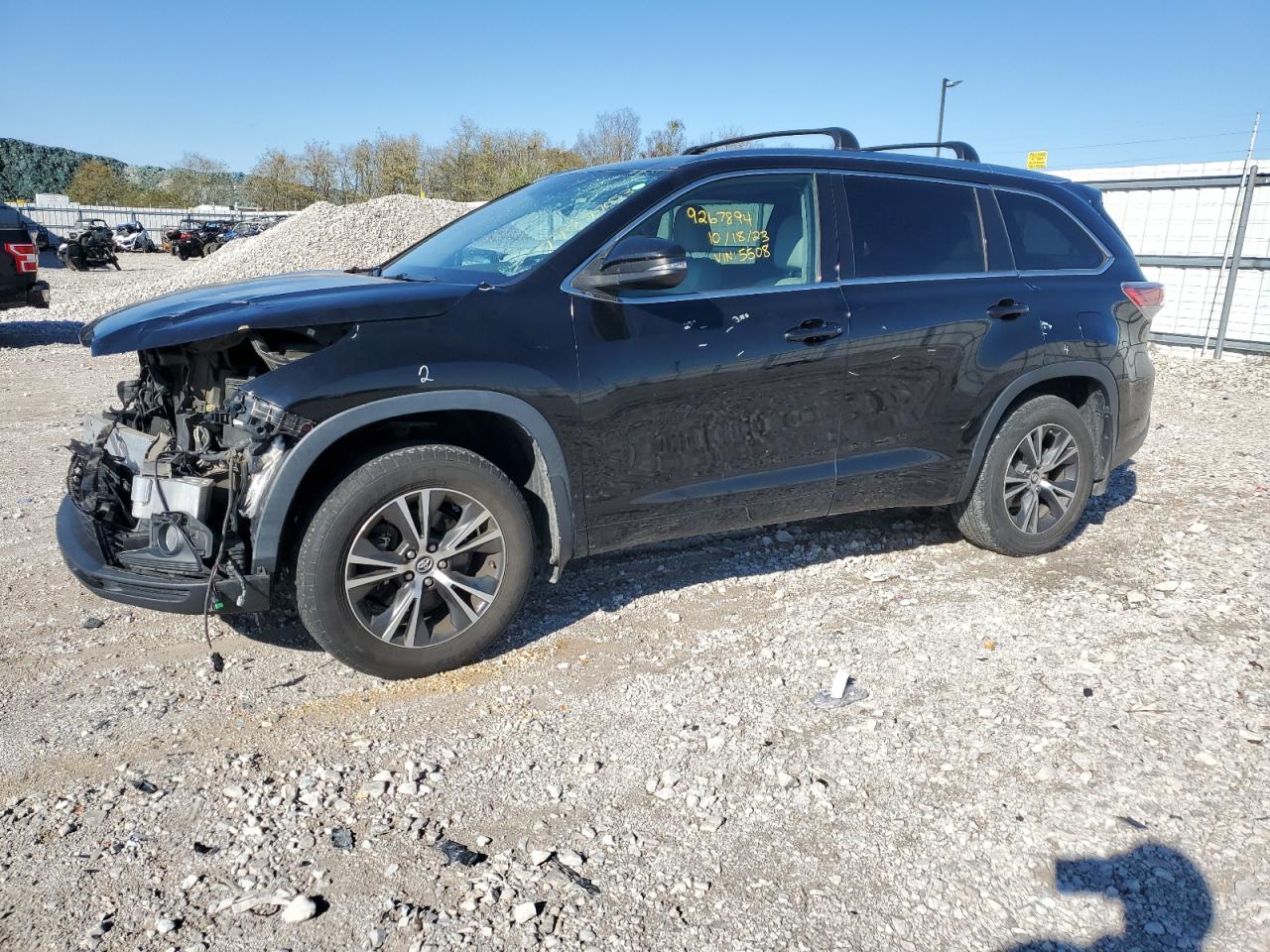 2016 TOYOTA HIGHLANDER XLE