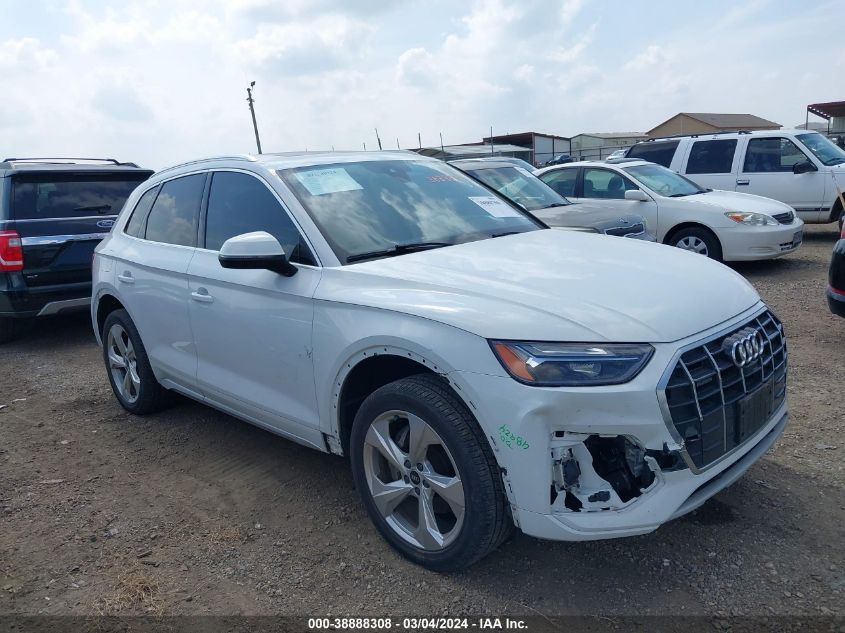 2021 AUDI Q5 PREMIUM PLUS 45 TFSI QUATTRO S TRONIC