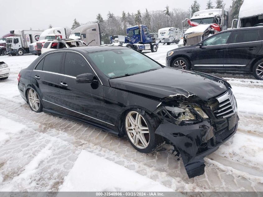 2010 MERCEDES-BENZ E 550 4MATIC