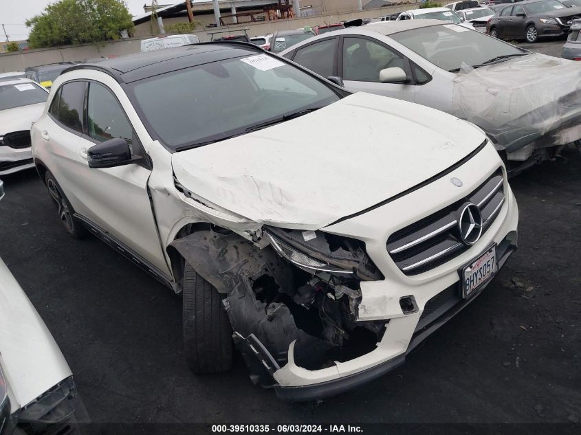 2016 MERCEDES-BENZ GLA 250