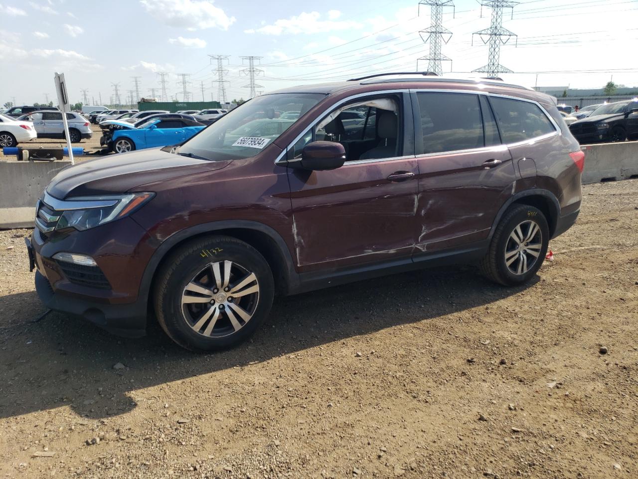 2017 HONDA PILOT EXL