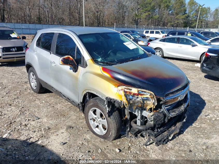 2016 CHEVROLET TRAX 1LS