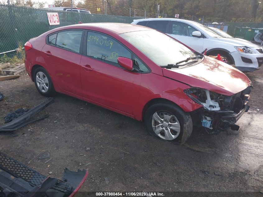 2016 KIA FORTE LX