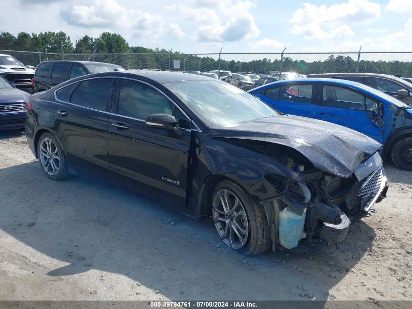 2019 FORD FUSION HYBRID TITANIUM