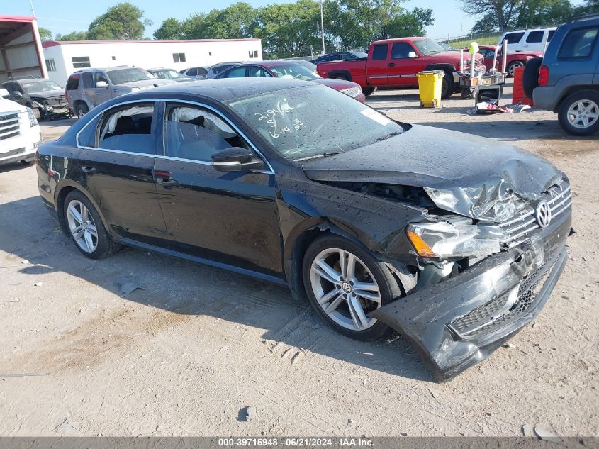 2015 VOLKSWAGEN PASSAT SE