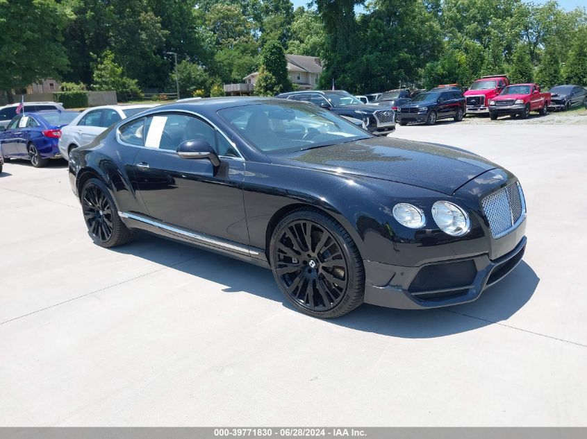 2012 BENTLEY CONTINENTAL GT