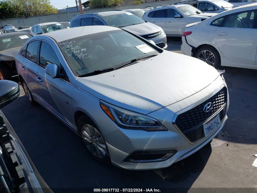 2016 HYUNDAI SONATA HYBRID SE