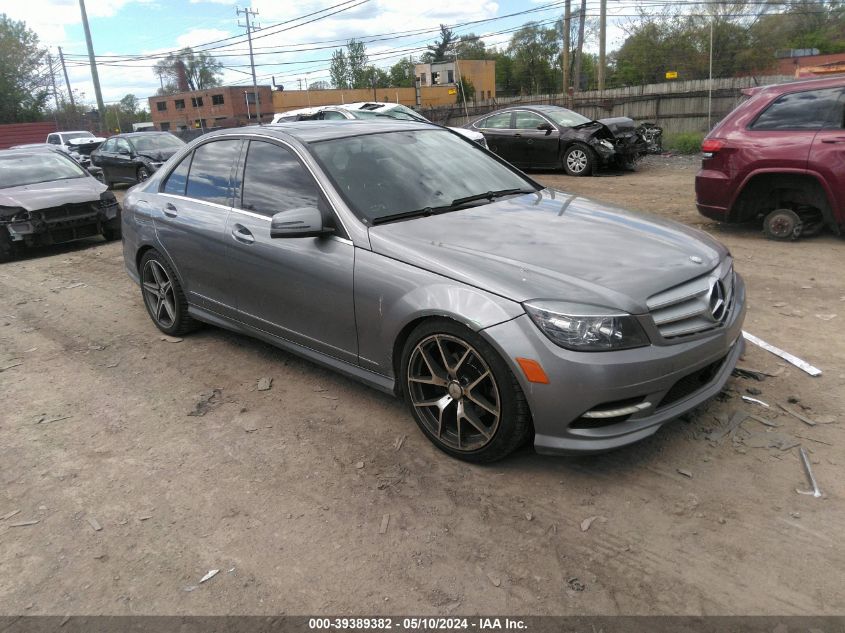 2011 MERCEDES-BENZ C 300 LUXURY 4MATIC/SPORT 4MATIC