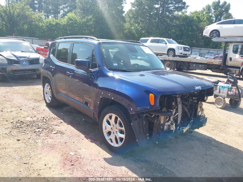 2017 JEEP RENEGADE LATITUDE FWD