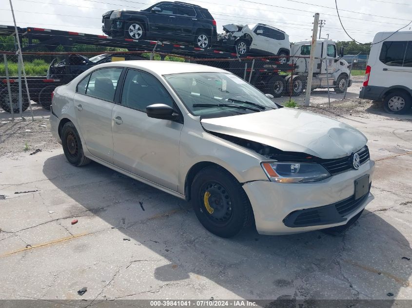 2011 VOLKSWAGEN JETTA 2.0L S