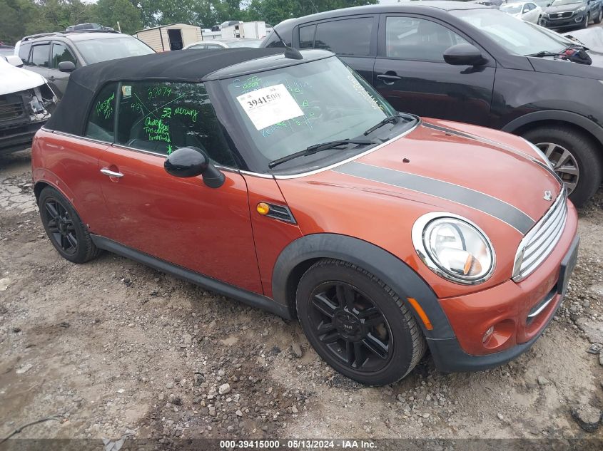 2014 MINI CONVERTIBLE COOPER