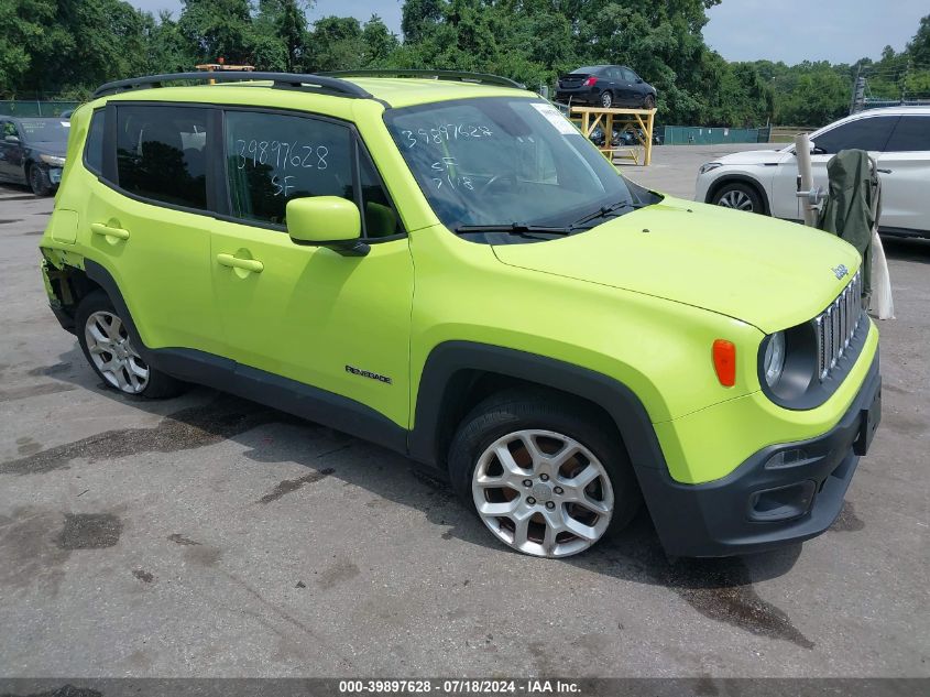 2018 JEEP RENEGADE LATITUDE FWD