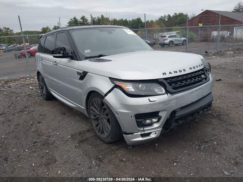 2016 LAND ROVER RANGE ROVER SPORT 3.0L V6 SUPERCHARGED HSE