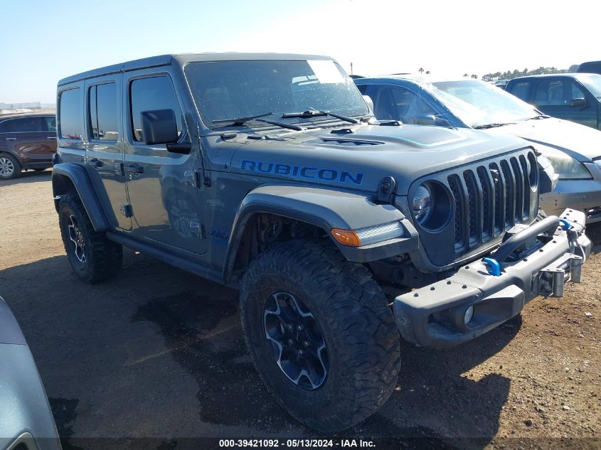 2022 JEEP WRANGLER 4XE UNLIMITED RUBICON 4X4