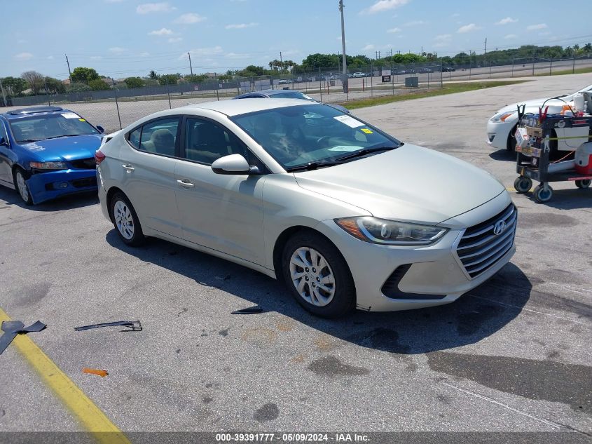 2017 HYUNDAI ELANTRA SE