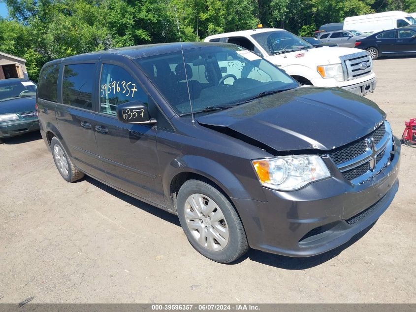 2017 DODGE GRAND CARAVAN SE