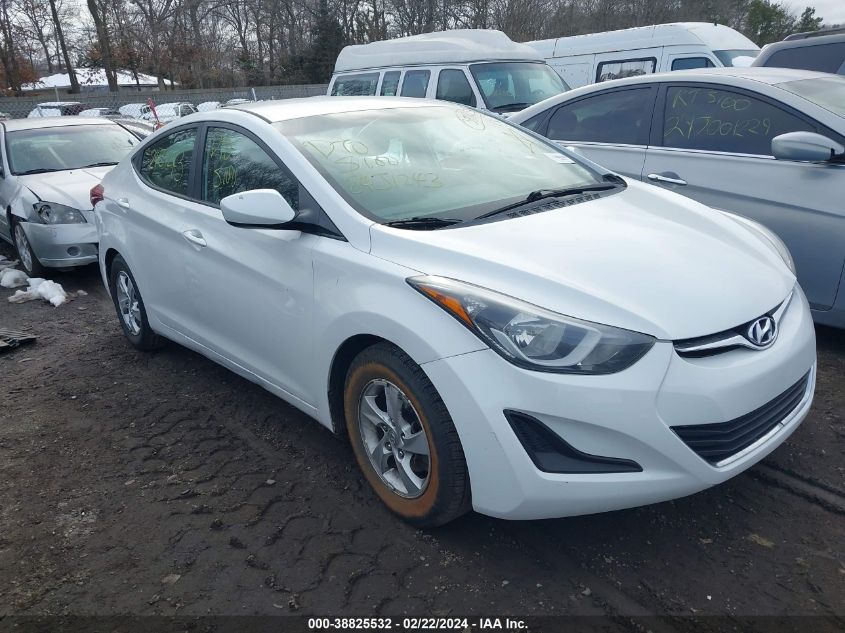 2015 HYUNDAI ELANTRA SE