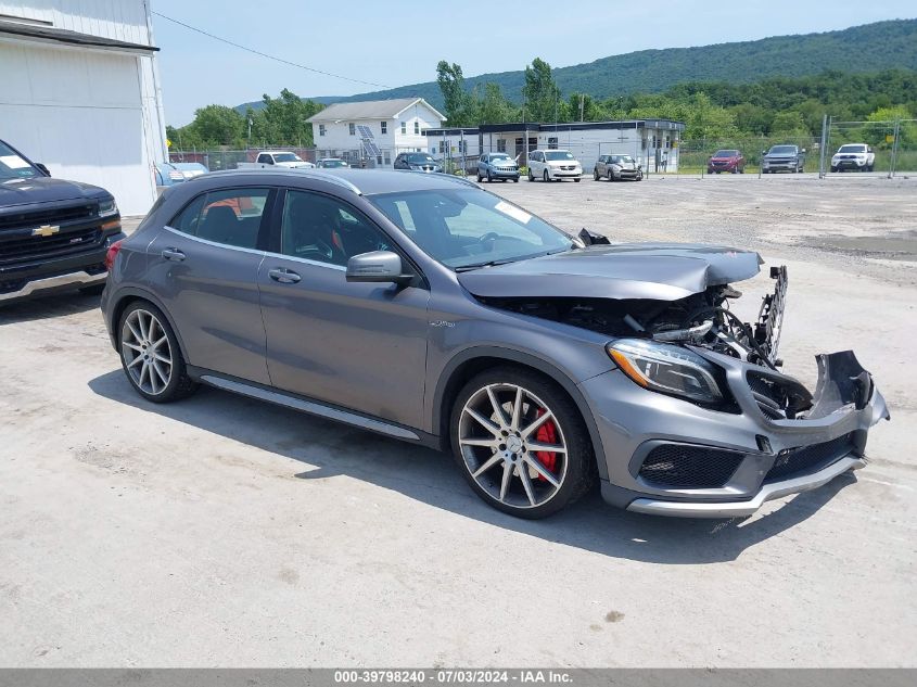 2015 MERCEDES-BENZ GLA 45 AMG 4MATIC