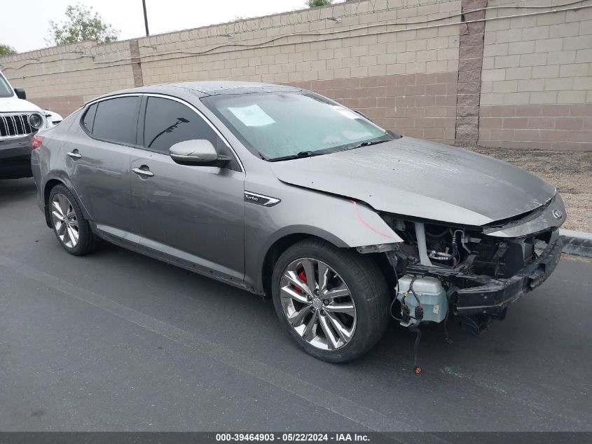 2014 KIA OPTIMA SXL TURBO