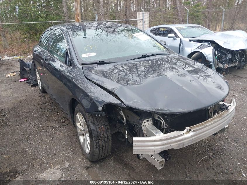 2016 CHRYSLER 200 LIMITED PLATINUM