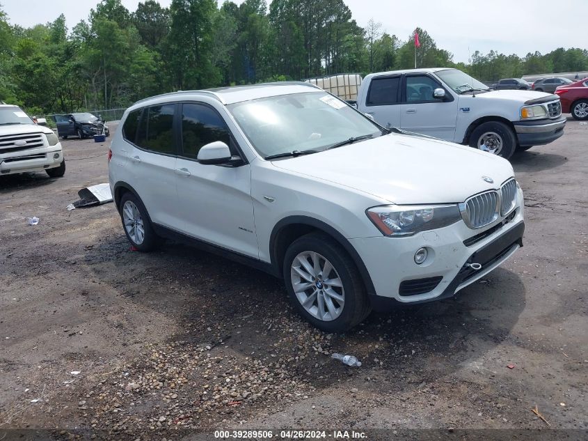 2017 BMW X3 SDRIVE28I