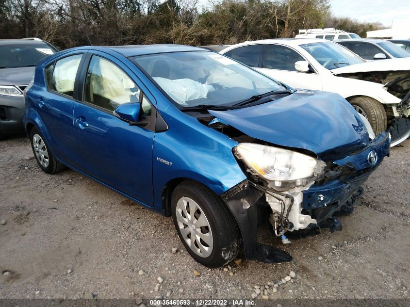 2013 TOYOTA PRIUS C TWO