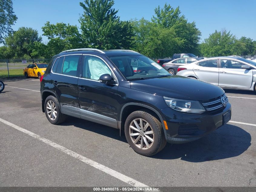 2017 VOLKSWAGEN TIGUAN 2.0T WOLFSBURG EDITION