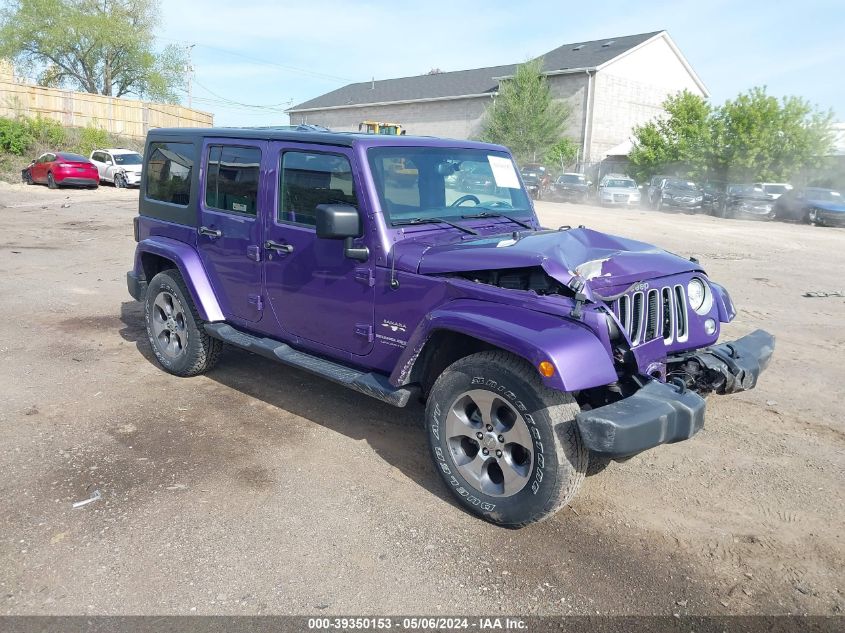 2018 JEEP WRANGLER JK UNLIMITED SAHARA 4X4