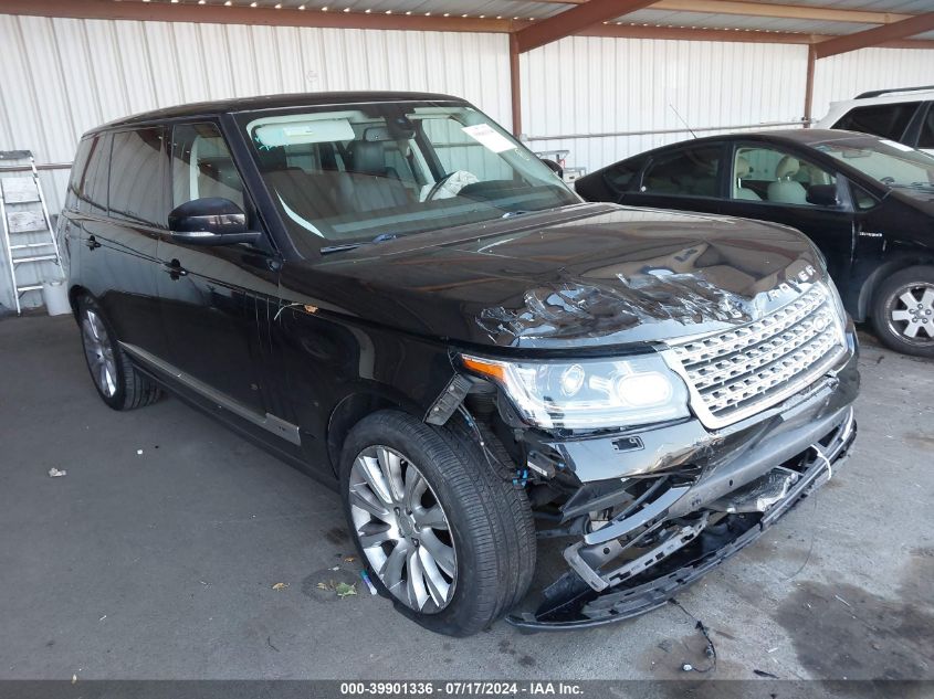 2014 LAND ROVER RANGE ROVER 5.0L V8 SUPERCHARGED