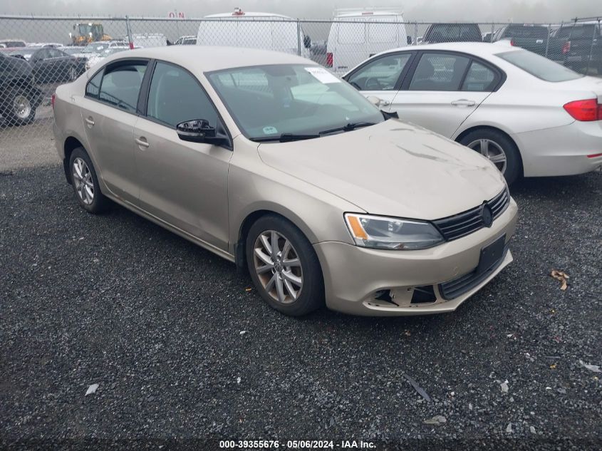 2012 VOLKSWAGEN JETTA 2.5L SE