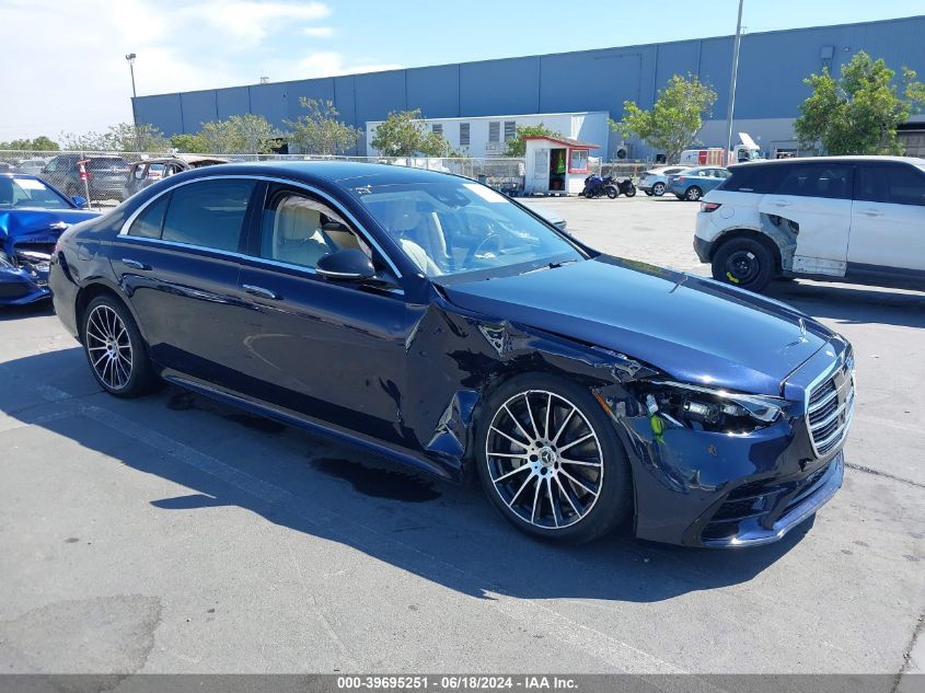 2022 MERCEDES-BENZ S 580 4MATIC