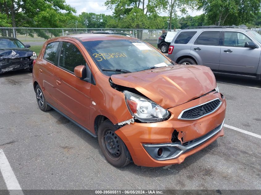 2018 MITSUBISHI MIRAGE ES