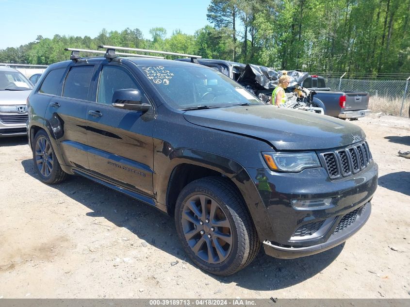 2019 JEEP GRAND CHEROKEE HIGH ALTITUDE 4X4